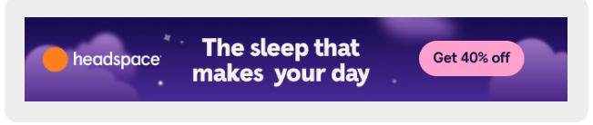 Headspace banner example